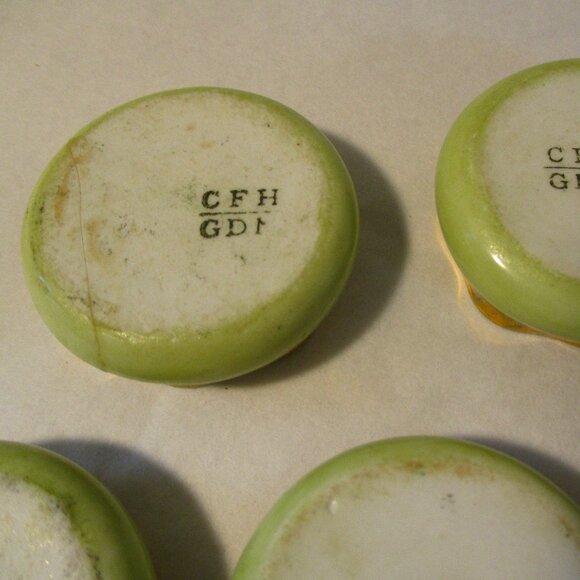 Antique Vintage Haviland Limoges France Lusterware Open Salts Dishes - Picture 9 of 9